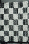 checkerboard pot holder pattern