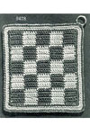 Checkerboard Potholder pattern