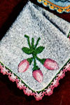 rosebud washcloth edging pattern