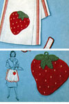 strawberry hostess set pattern