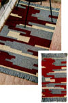 cliff dweller rug pattern