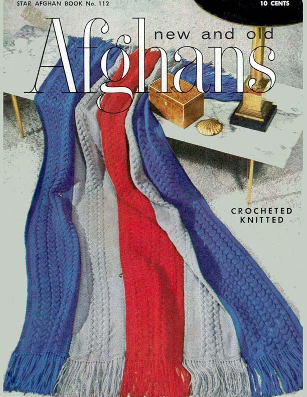 New and Old Afghans | Star Afghan Book No. 112
