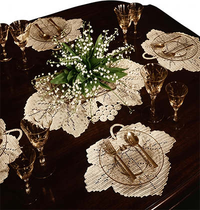 Maple Leaf Luncheon Set Pattern