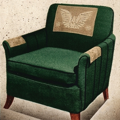 Spread Eagle Chair Set Pattern #7510