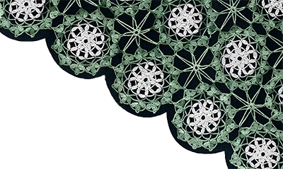 Flower Fable Tablecloth Pattern #7591 swatch