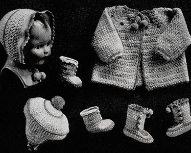 5-Piece Baby Set Pattern #603