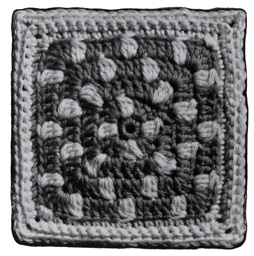 Polka Dot Afghan Pattern motif