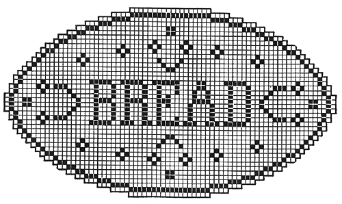 Bread Tray Doily Pattern #214