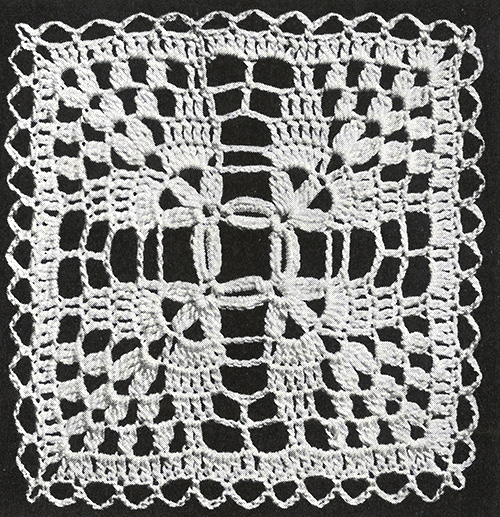 Horn of Plenty Tablecloth Pattern #7330