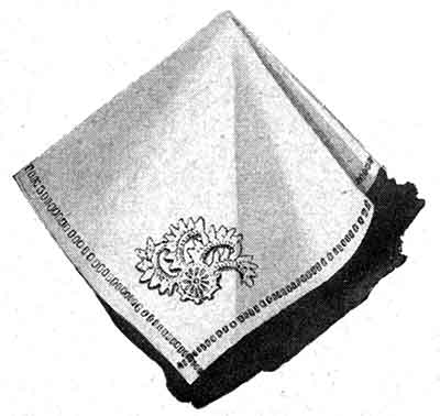 Tablecloth Pattern, No. 2806 motif