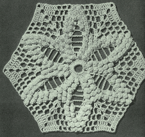 Crochet Bedspread Pattern #6126