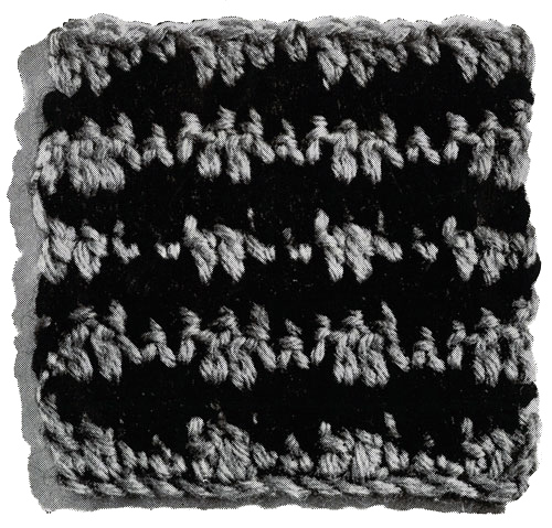 Checkmate Afghan Pattern motif