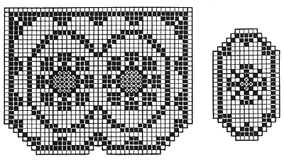 Giant Mesh Chair Set Pattern #229