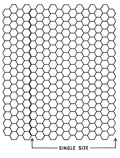 Popcorn Pinwheel Bedspread Pattern #682 chart