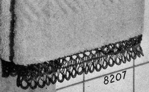 Towel Edging #8207 Pattern