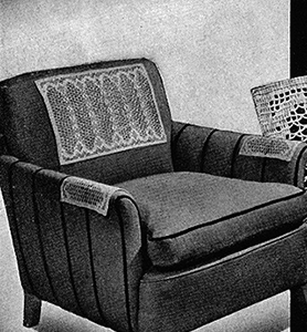 Colonnade Runner and Chair Set Pattern #7504