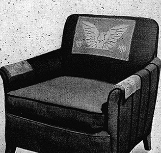 Spread Eagle Chair Set Pattern #7510
