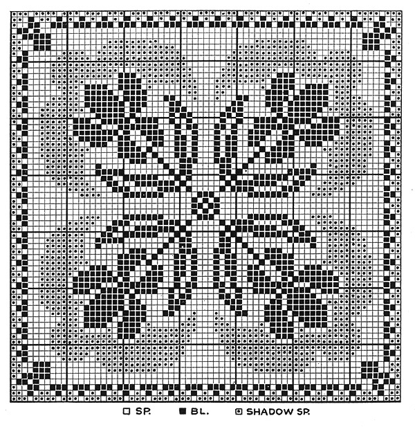 Iris Arrangement Tablecloth Pattern #7584