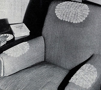 Shell Stitch Oval Chair Set Pattern #241
