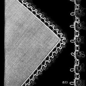 Handkerchief Edging Patterns #823