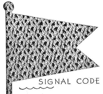 Signal Code Blouse Pattern #149 swatch