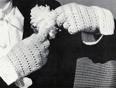 Crocheted Sport Glove Pattern #63