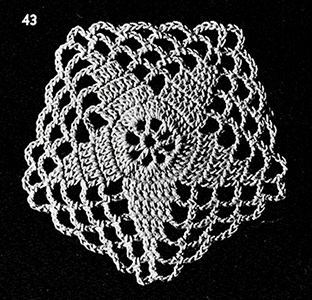 Crocheted Medallions Pattern #43