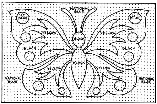 Monarch Rug Pattern Chart