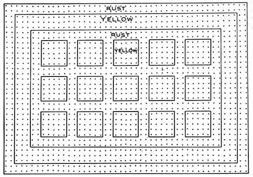 Cabin Rug Pattern Chart