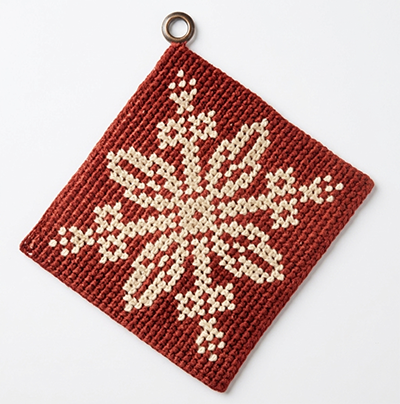 On the Square Pocket Potholder Pattern #10