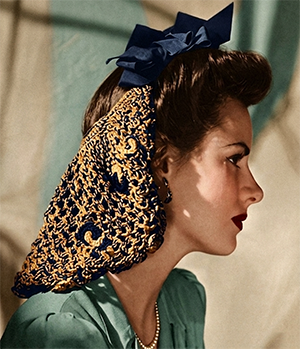 Bow Snood Pattern #1152