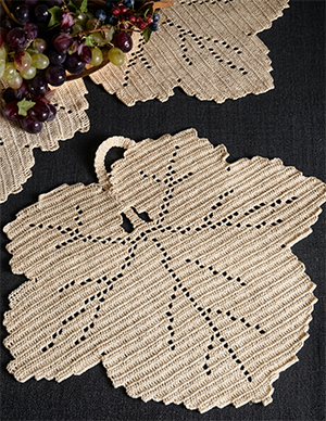 Maple Leaf Luncheon Set Pattern