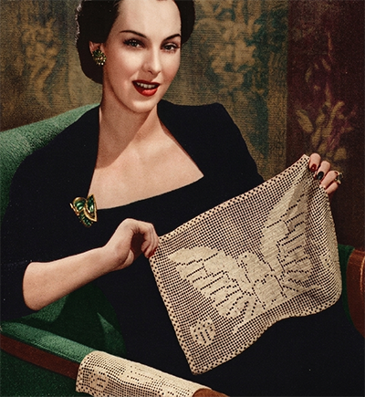 Spread Eagle Chair Set Pattern #7510