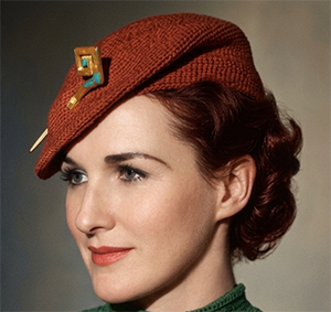 Tucked Beret Pattern #37