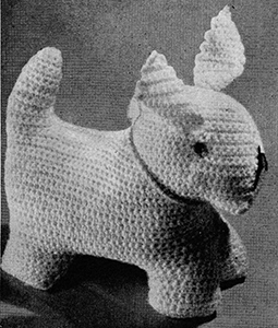 Crocheted Dog Pattern #608