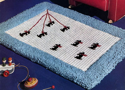 Scotty Rug Pattern