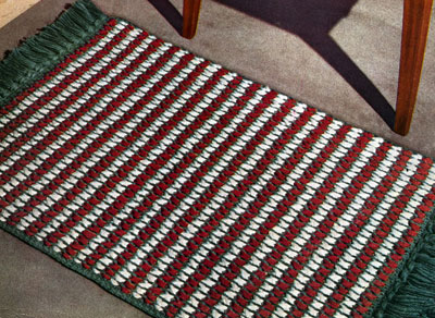 Criss-Cross Rug Pattern