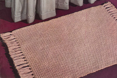 Basket Weave Rug Pattern