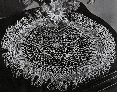 Sea Froth Doily Pattern