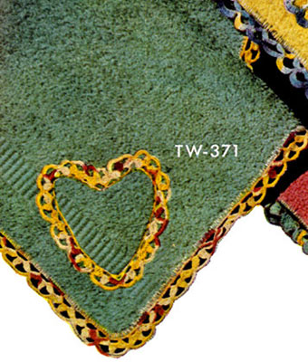 Washcloth Decorative Crochet Pattern TW371