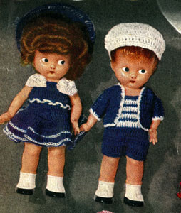 Brother and Sister Doll Patterns