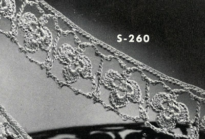 Irish Crochet Edging No. S260 Pattern