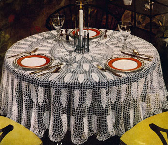 Oregon Modern Tablecloth Pattern