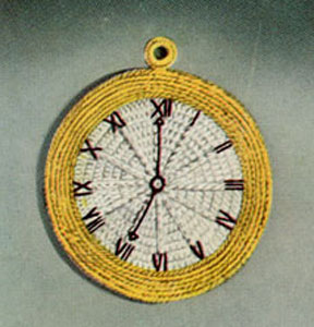 Clock Pot Holder Pattern