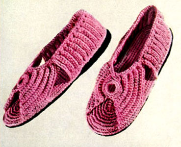 Pink Slippers Pattern