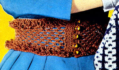 Waist Cinch Belt Pattern