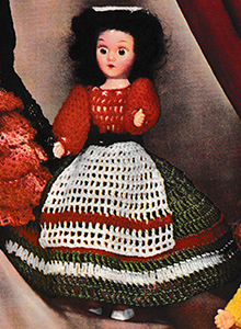 Miss Italy Doll Pattern