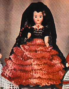 Miss Spain Doll Pattern