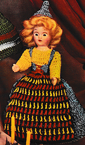 Miss Sweden Doll Pattern