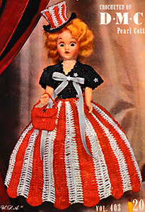 Miss U.S.A. Doll Pattern